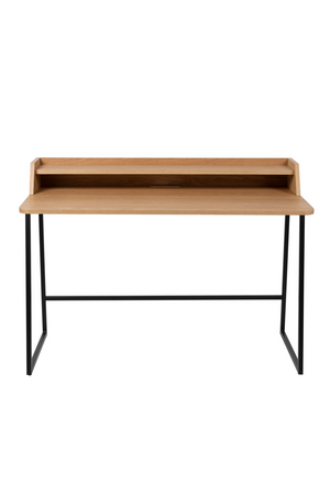 Natural Oak with Shelf Desk | LF Giorgio | OROA.com