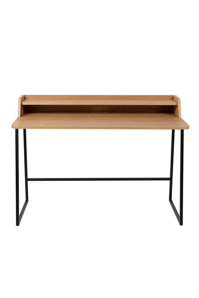 Natural Oak with Shelf Desk | LF Giorgio | OROA.com