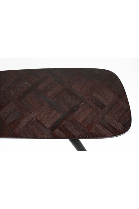 Brown Teak Console Table | DF Webster | OROA.com