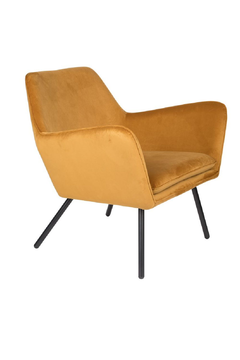 Gold Velvet Accent Chair | DF Bon | Oroatrade.com