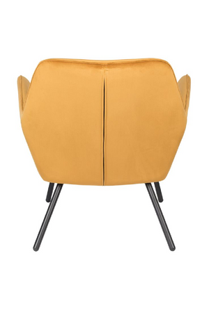 Gold Velvet Accent Chair | DF Bon | Oroatrade.com