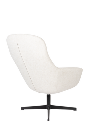 Upholstered Swivel Lounge Armchair | DF Yuki | Oroa.com