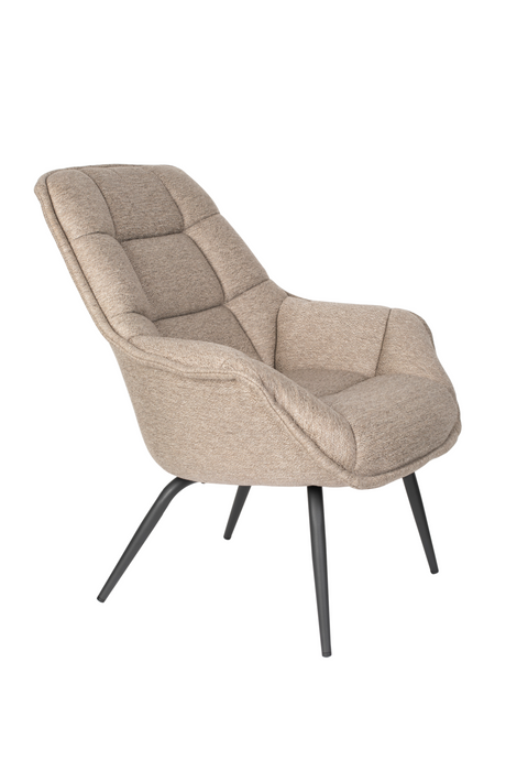 Fabric Upholstered Lounge Chair | DF Thomas | OROA.com