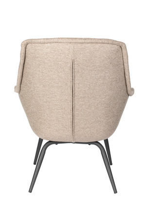 Fabric Upholstered Lounge Chair | DF Thomas | OROA.com