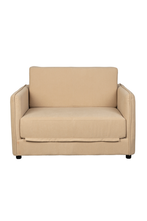 Corduroy Loveseat Sofabed | DF Jopie | OROA.com