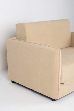 Corduroy Loveseat Sofabed | DF Jopie | OROA.com