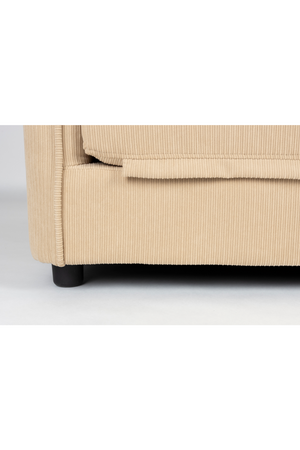 Corduroy Loveseat Sofabed | DF Jopie | OROA.com