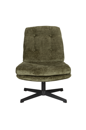 Grid-Tufted Swivel Lounge Chair | DF Kai | OROA.com