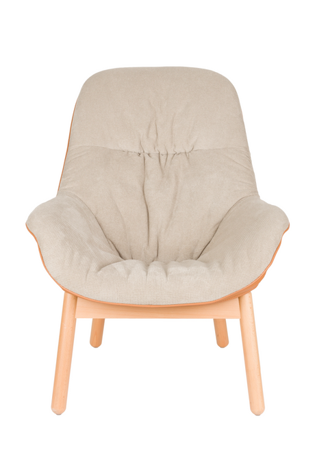 Beige Modern Lounge Chair | DF Duke | Oroa.com