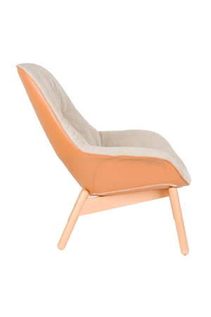 Beige Modern Lounge Chair | DF Duke | Oroa.com