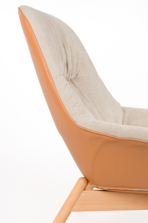 Beige Modern Lounge Chair | DF Duke | Oroa.com