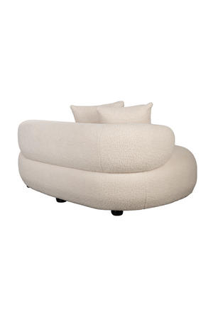 White Curved Sofa | DF Noxx | OROA.com