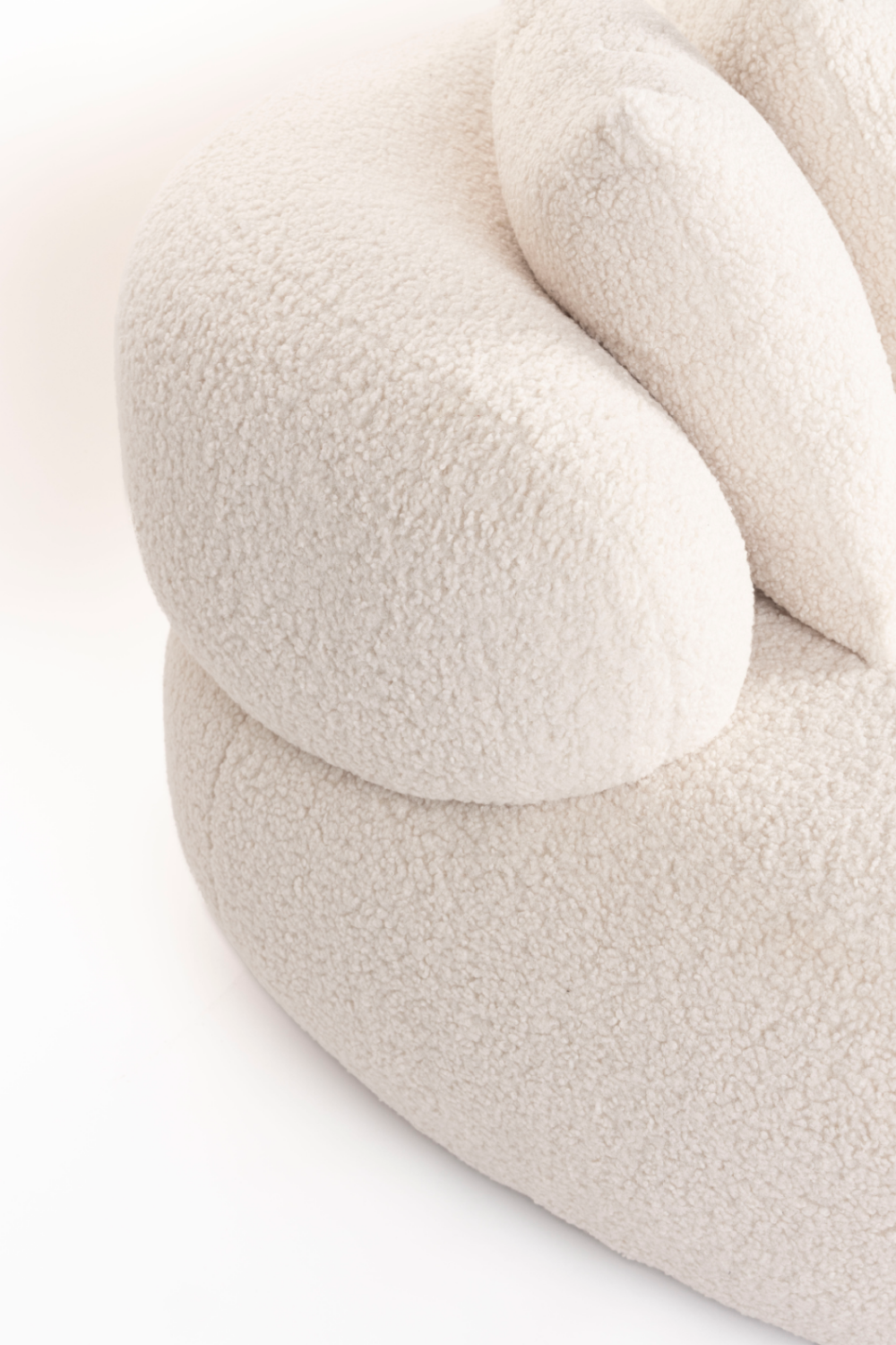 White Curved Sofa | DF Noxx | OROA.com