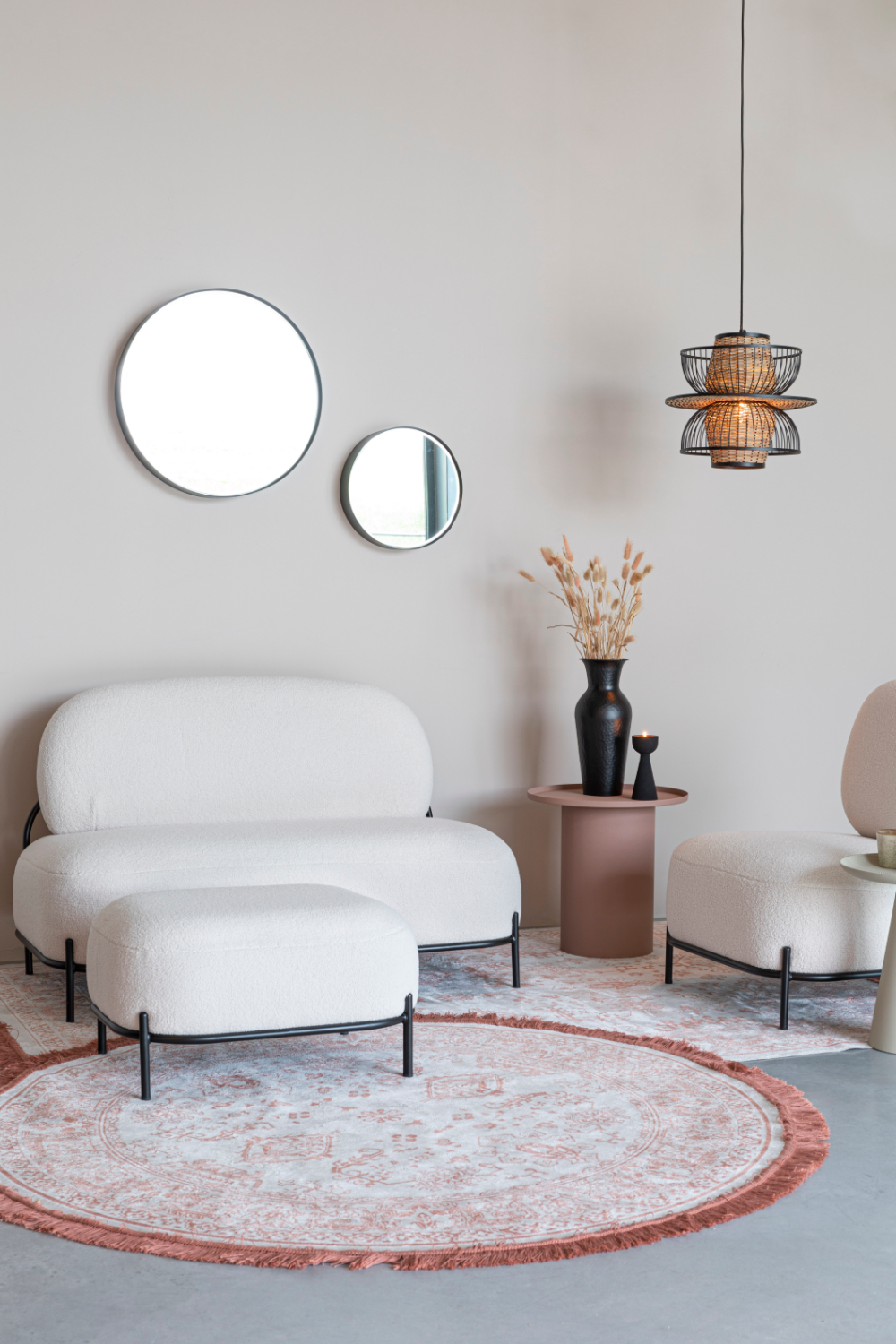 Modern White Sofa | DF Polly | OROA.com