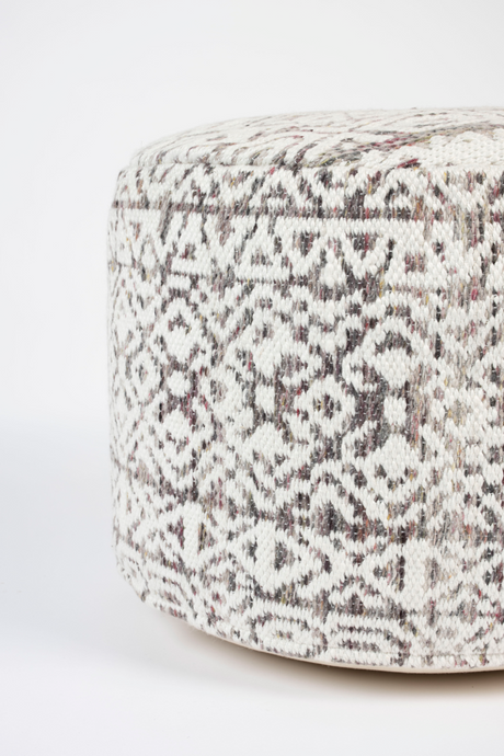 Printed Fabric Boho Pouf | DF Liv | Oroa.com