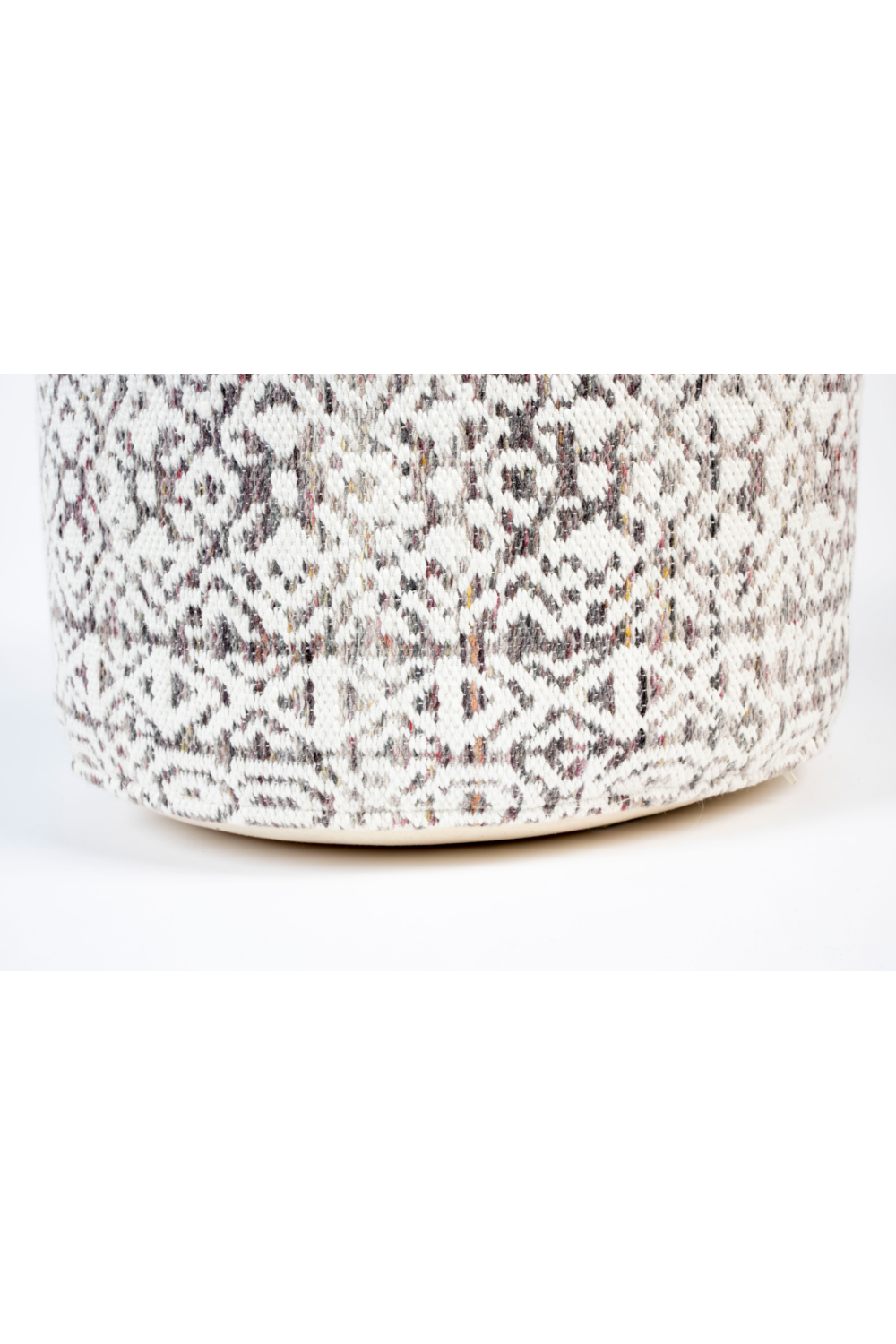 Printed Fabric Boho Pouf | DF Liv | Oroa.com