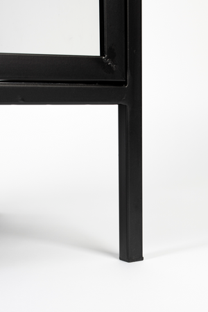 Black Wooden Wine Cabinet | DF Rob | Oroatrade.com