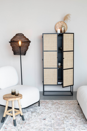 Rattan Webbing Modern Cabinet | DF Guuji | OROA.com