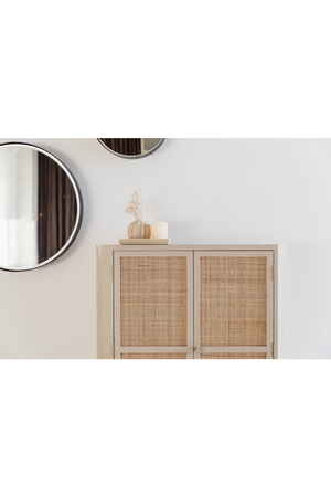 Beige Wooden Cabinet | DF Amaya | OROA.com