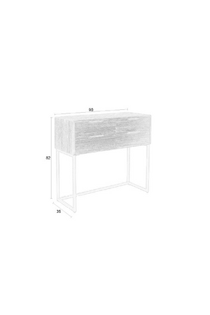 Brown Teak Cabinet | DF Webster | OROA.com