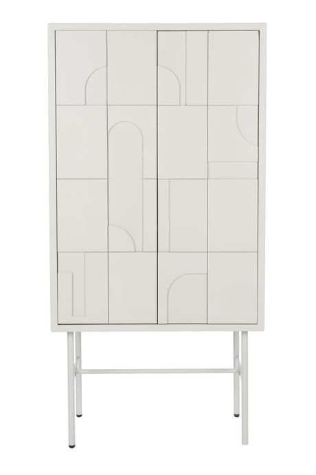 White Wooden Cabinet | DF Funk | OROA.com