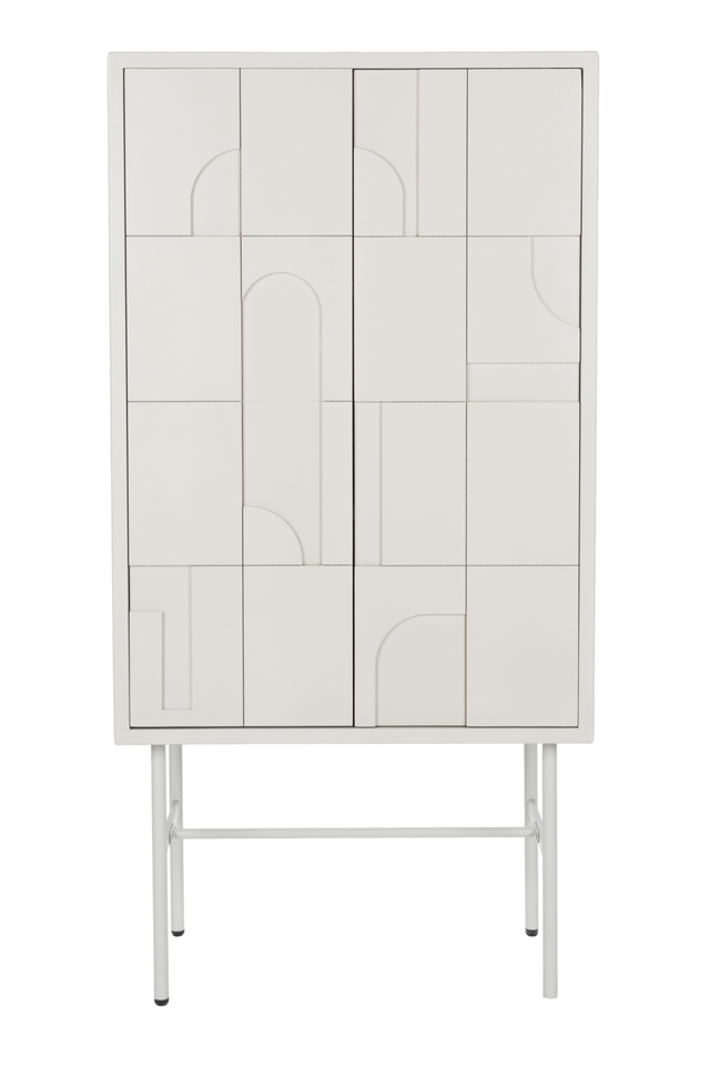 White Wooden Cabinet | DF Funk | OROA.com
