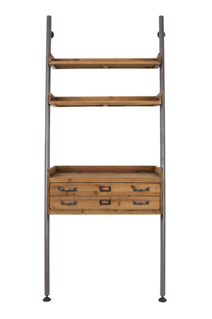 Wooden Shelf With Drawer | DF Rook | OROA.com