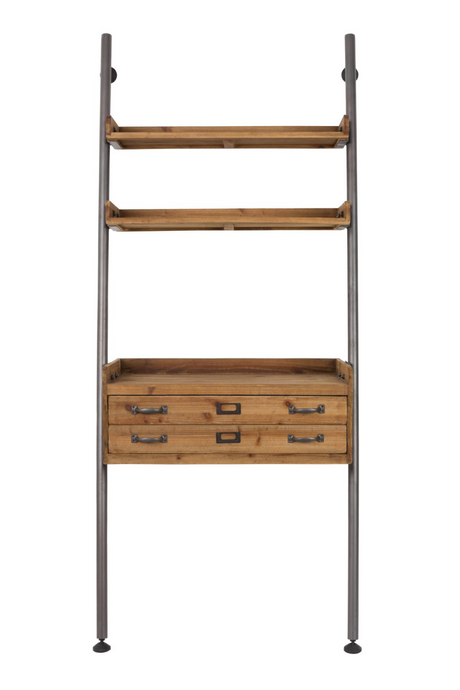 Wooden Shelf With Drawer | DF Rook | OROA.com