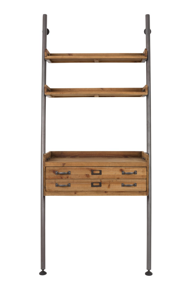 Wooden Shelf With Drawer | DF Rook | OROA.com