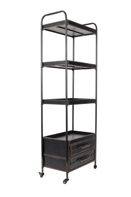 Black Iron Display Cabinet | DF Ryan | OROA.com