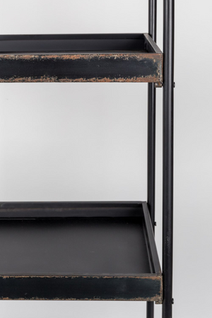 Black Iron Display Cabinet | DF Ryan | OROA.com