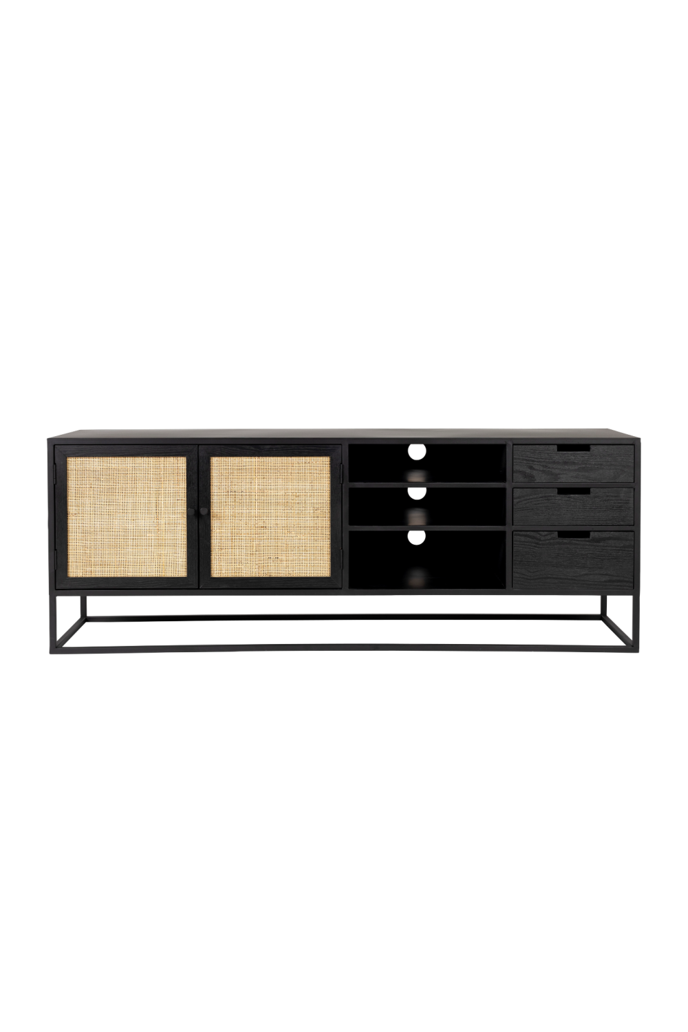 Black Wooden Sideboard | DF Guuji | OROA.com