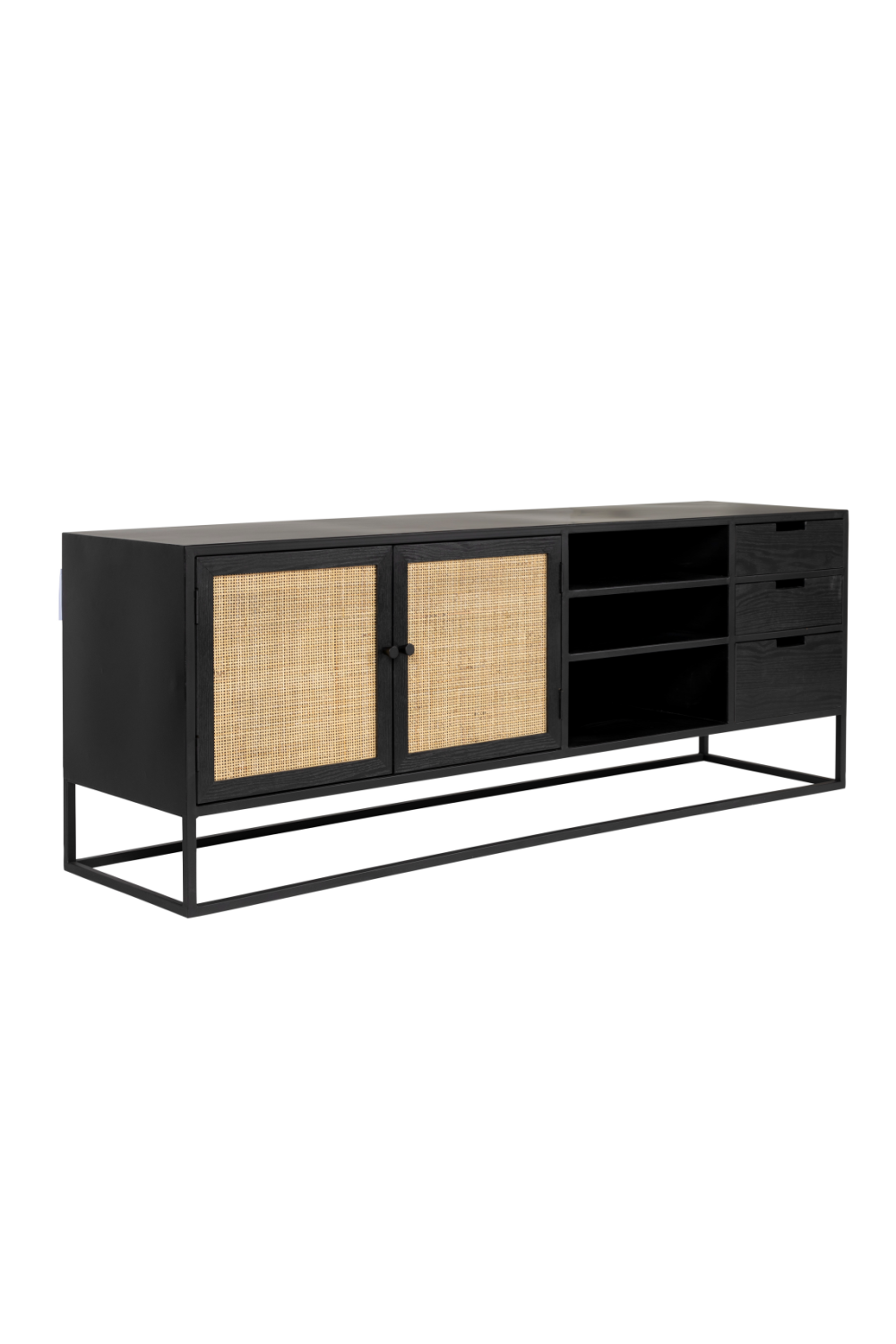 Black Wooden Sideboard | DF Guuji | OROA.com