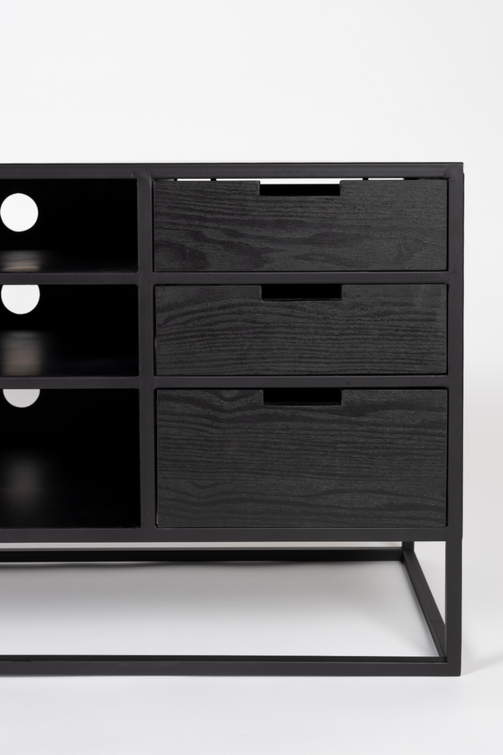 Black Wooden Sideboard | DF Guuji | OROA.com