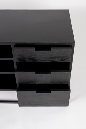 Black Wooden Sideboard | DF Guuji | OROA.com