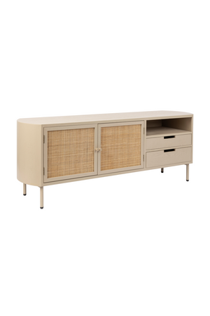 Beige Wooden Sideboard | DF Amaya | OROA.com