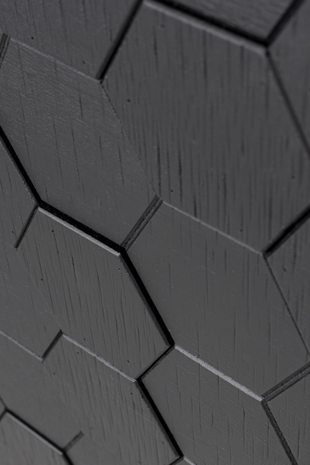 Hexagon Pattern Fir Wood Sideboard | DF Linc | OROA.com