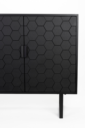 Hexagon Pattern Fir Wood Sideboard | DF Linc | OROA.com