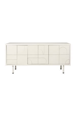 White Wooden Sideboard | DF Funk | Oroa.com