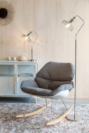 Industrial Glass Floor Lamp | DF Anshin | OROA.com