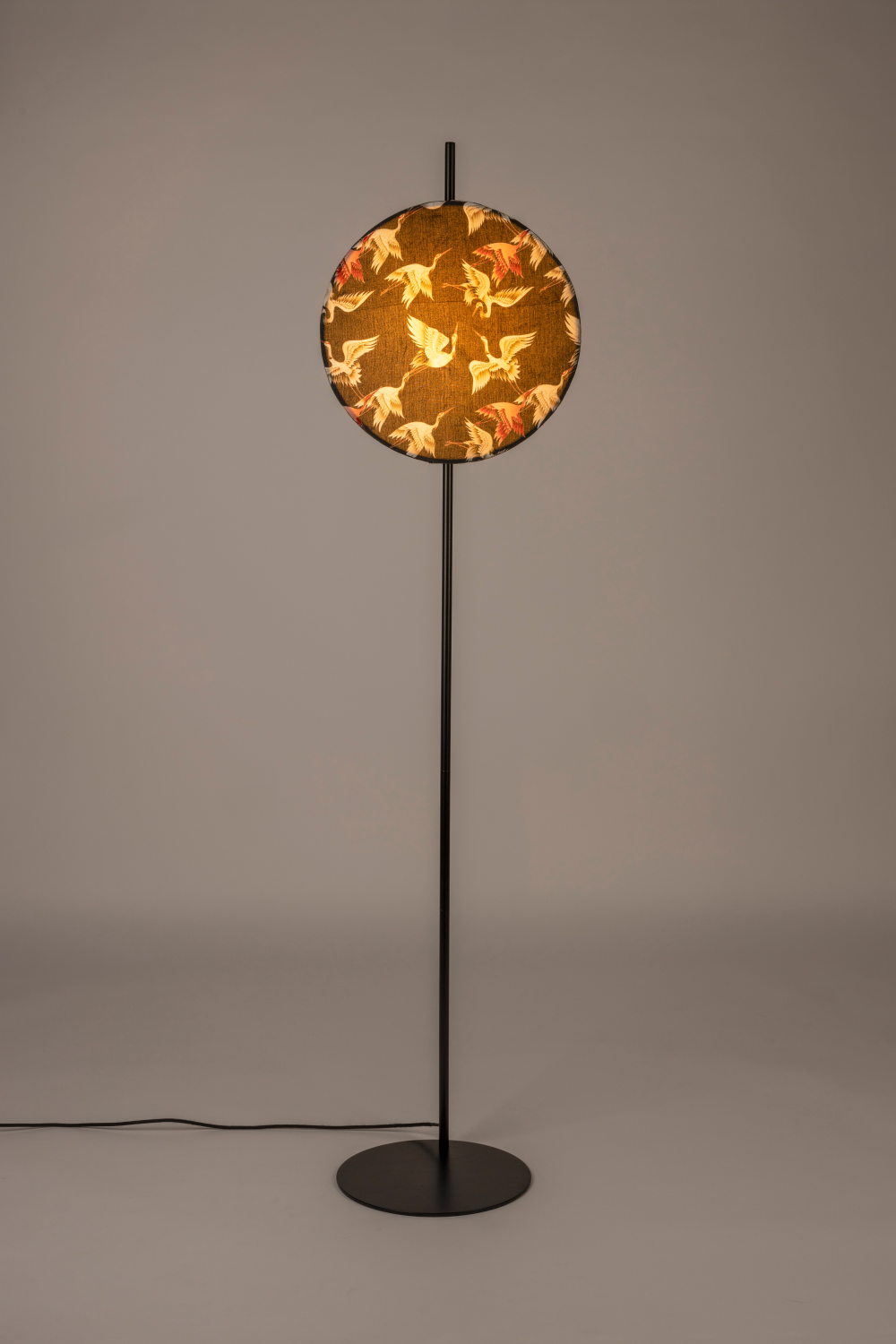 Printed Shade Floor Lamp | DF Jaylee | OROA.com