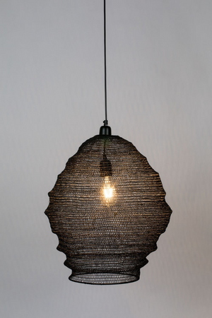 Black Iron Mesh Pendant Lamp | DF Lena | Oroa.com