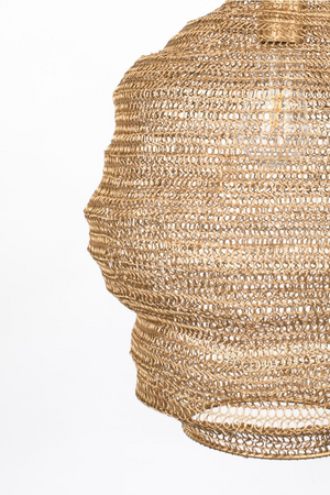 Brass Iron Mesh Pendant Lamp | DF Lena | Oroa.com