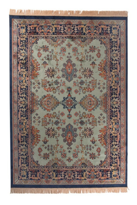 Persian Style Viscose Carpet 5' x 7'5" | DF Raz | Oroa.com
