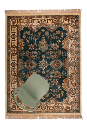 Persian Style Viscose Carpet 5' x 7'5" | DF Raz | Oroa.com