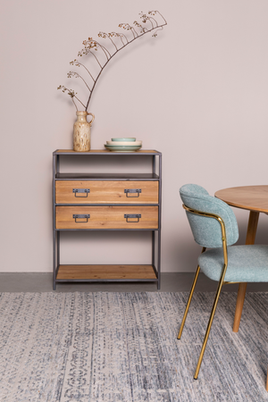 Handwoven Blue Carpet | DF Liv  | OROA.com