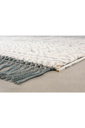 Handwoven Blue Carpet | DF Liv  | OROA.com