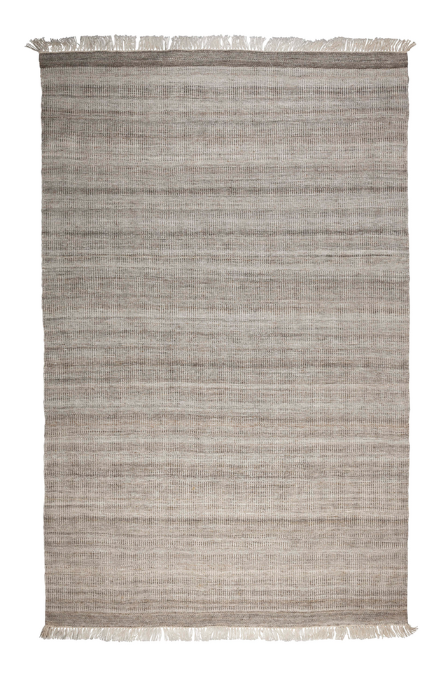 Minimalist Fringed Carpet 5' x 7'5" | DF Lorenzo | OROA.com