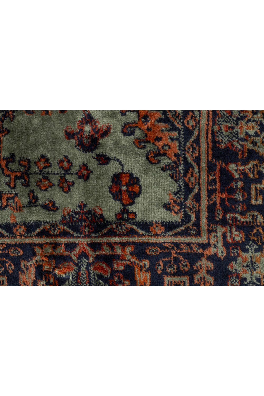 Oriental Fringed Carpet 8' x 3' | DF Raz | OROA.com