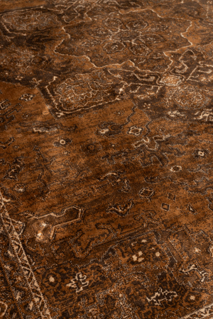 Classic Print Cotton Carpet 4'8" x 6'7" | DF Rayan | OROA.com